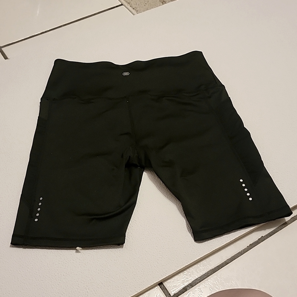 Black Biker Short